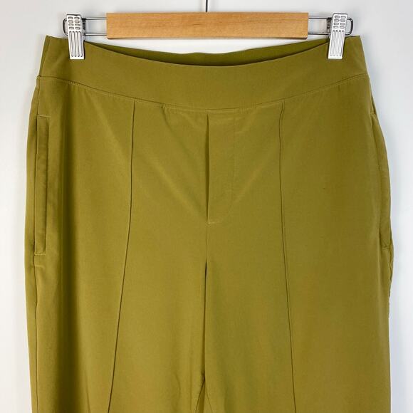 Athleta Green Brooklyn Heights Vienna Slim High Rise Pant Size 8 Petite - Picture 3 of 11